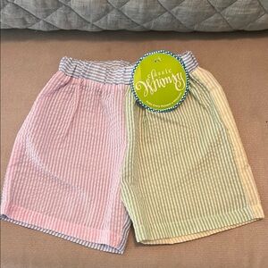 Classic Whimsy seersucker shorts